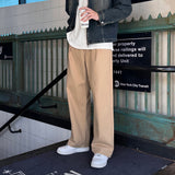 LMN Able One Tuck Cotton Wide Pants (4 colors)