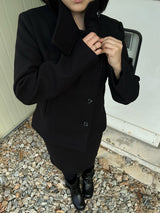 Catch double short coat