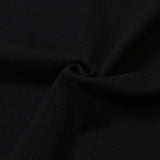 EEERRR レコードアートワークダメージウォッシングTシャツ (ブラック)