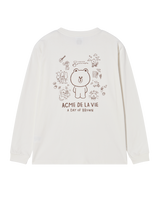 26SS デイオフ ラインフレンズ ロングスリーブTシャツ