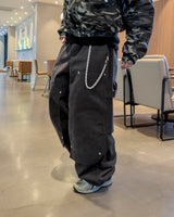 Movan peach brushed carpenter pants