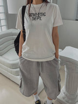 オーセンティックセミクロップド半袖Tシャツ