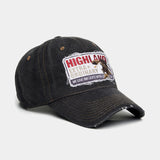 HIGH EA DENIM CAP BLACK