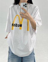 マックポイントオーバーフィットショートスリーブ🩶🤍 - 2 カラーズ