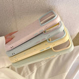 Y2K Color Block Polka Dot iPhone-Compatible Case