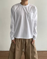 Pocket Crop Long Sleeve