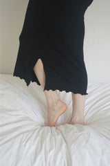 Meltaway dress [BLACK]