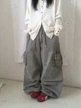 Washed Cargo Pants