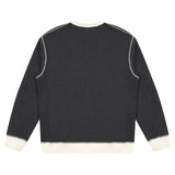  ROUX BASE UNIFORM BASEBALL PATCH CREWNECK (BLACK)