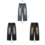 BRUSH CARPENTER BANDING DENIM PANT'S