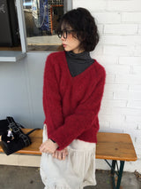 レイストライプタートルネックTシャツ (4 Colors)
