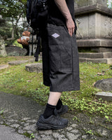 Lyn Pinstripe Carpenter Bermuda Pants