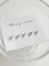 Soft Heart Piercing / 5 Colors / Twinkle Pastel Daily Lovely Simple