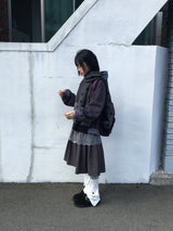 【即日発送】 dot-flip reversible muffler 
