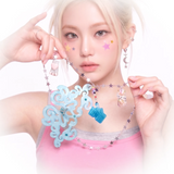 star fairy card holder blue