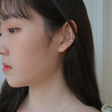 【MADE】 Heart quilting earcuff