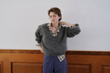Autumn check shirt_beige