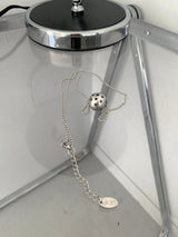 Star Stamping Ball Long Necklace