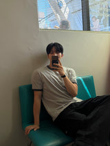 Regular washed ringer short-sleeve t-Shirt
