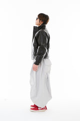 BSR NEW SUPER WIDE JOGGER PANTS GRAY