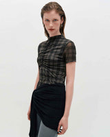 Layered Wrap Tie _ BLACK