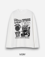 アーカイブプリンディドニットTシャツ
