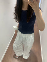 Mer knit short sleeve  (4color)