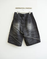 Slash Bermuda Denim Pants