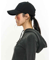 Dripping Patch Ball Cap _ Black