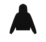 Radiant Stud Fur Hoodie Jumper
