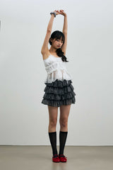 GENIE SLEEVELESS TOP / WHITE