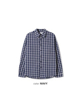 ASCLO カレッジリネンチェックシャツ (2color)