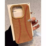 ベースボール ステッチ レザー iPhone ケース