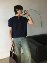 [A-P0137] バックバンドレギュラーデニムパンツ(Beige Tin)