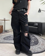 Det Dual Eyelet Long Belt