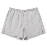 KIRSH PLAIN ULTRALIGHT HALF PANTS - GRAY