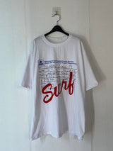 サーフレタリングハーフTシャツ 2C