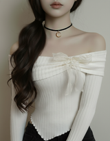  Crescent Moon Choker - Gold Color (Penthouse3 Hanjihyun, LOONA Yves Choker)