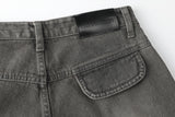 Ash pocket cargo jeans