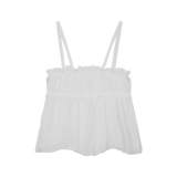 MIST MESH SHIRRING BUSTIER