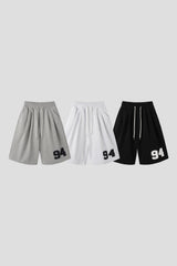 94 Embroidered Bermuda Sweat Shorts