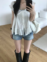 Two-burton denim shorts (one color)