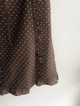 oso dot frill skirt