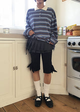 PLEATS SKIRT BELT