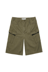 Monkey Pockets Cargo Shorts (Washed Khaki)