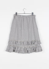 FRILL MIDI SKIRT