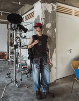 Zero Big Balloon Denim Pants