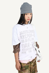 ポップアップヴィンテージポイントTシャツ