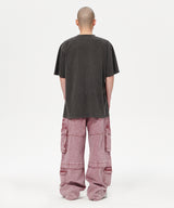 WIDE CARGO DENIM PANT