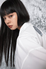ローエッジ半袖シャツ (WHITE)